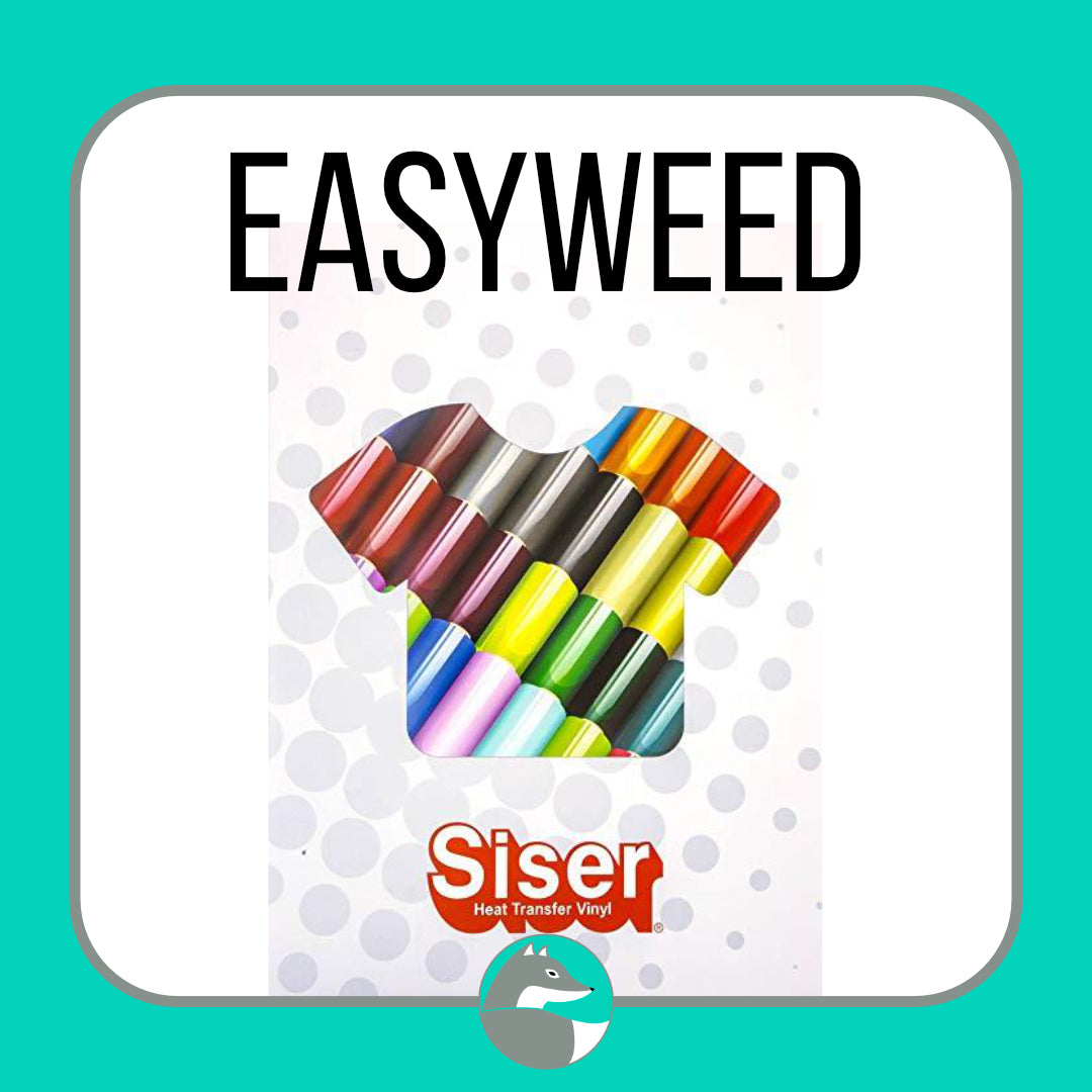 Siser EasyWeed Heat Transfer Vinyl (HTV) - Silver - 12 in x 6 ft Roll