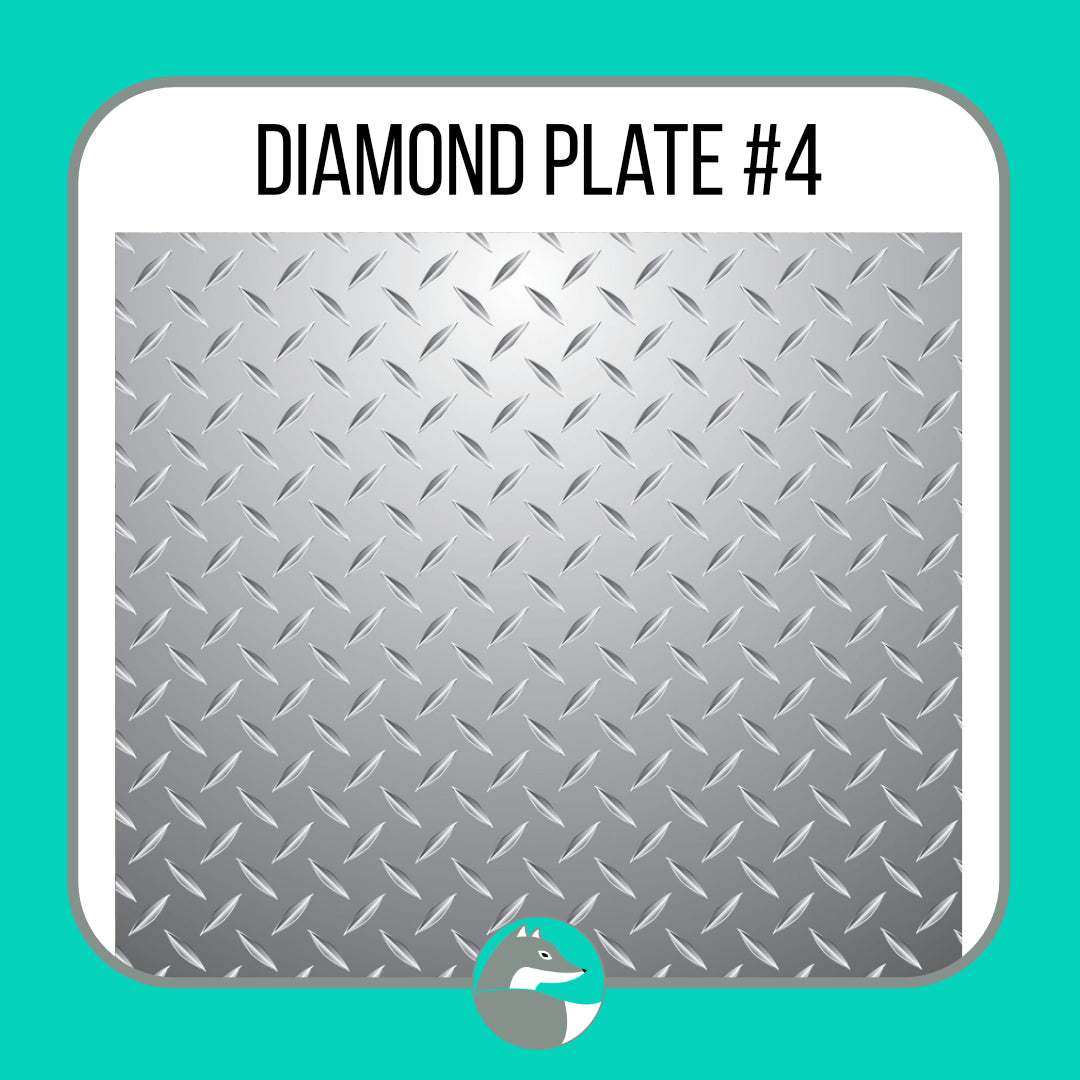Diamond Plate Collection (not seamless) - Silver Fox Vinyl