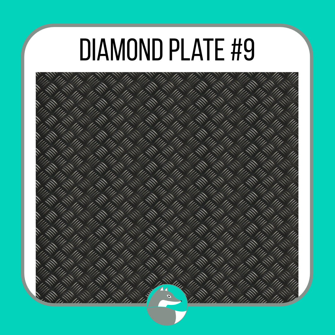 Diamond Plate Collection (not seamless) - Silver Fox Vinyl
