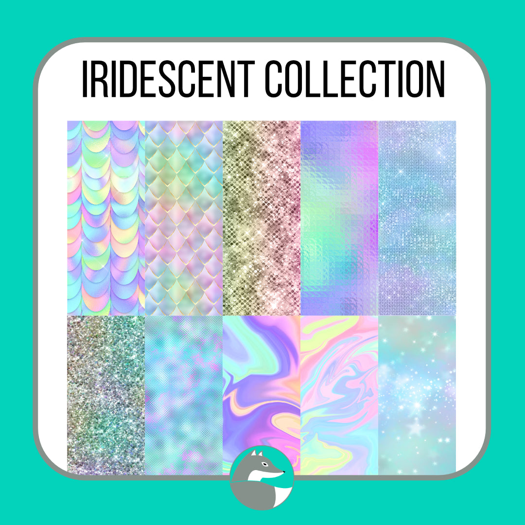 Iridescent Collection - Silver Fox Vinyl