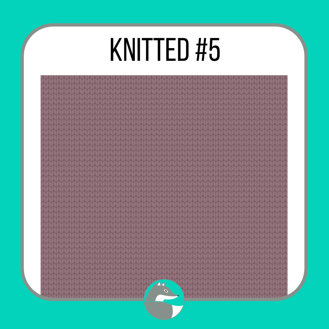 Knitted Collection - Silver Fox Vinyl