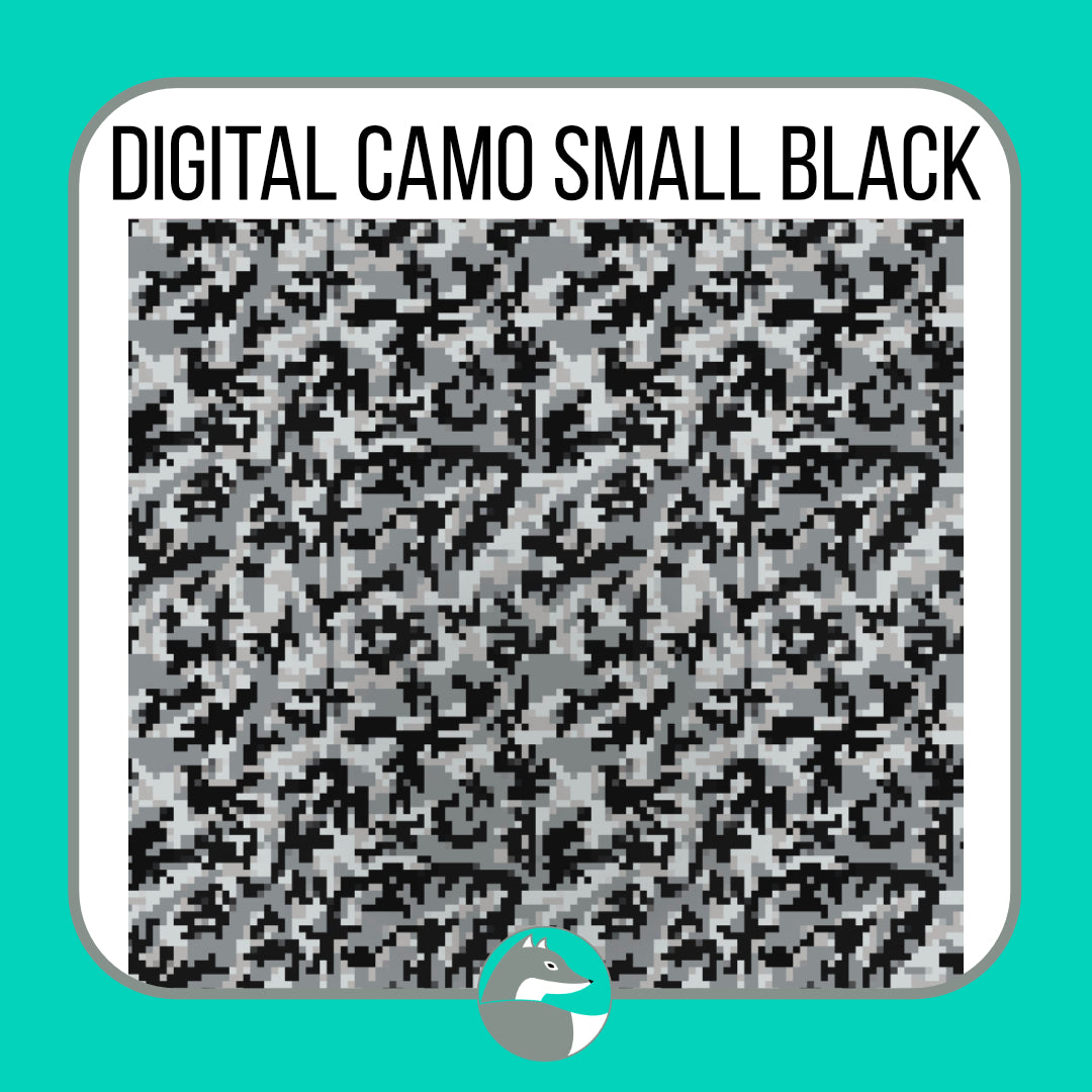 Digital Camo Collection - Silver Fox Vinyl