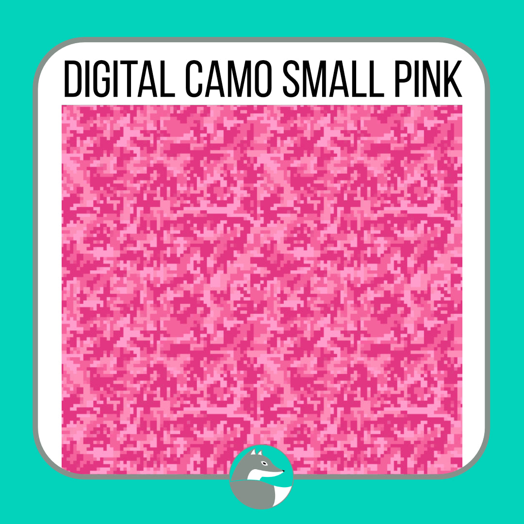 Digital Camo Collection - Silver Fox Vinyl