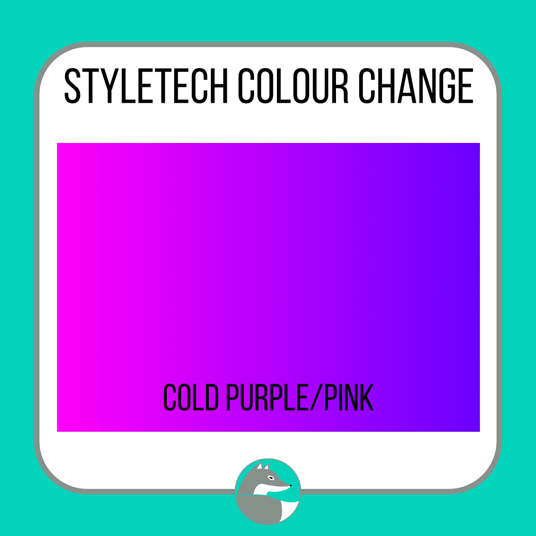 Styletech Colour Changing Vinyl - Adhesive - Silver Fox Vinyl