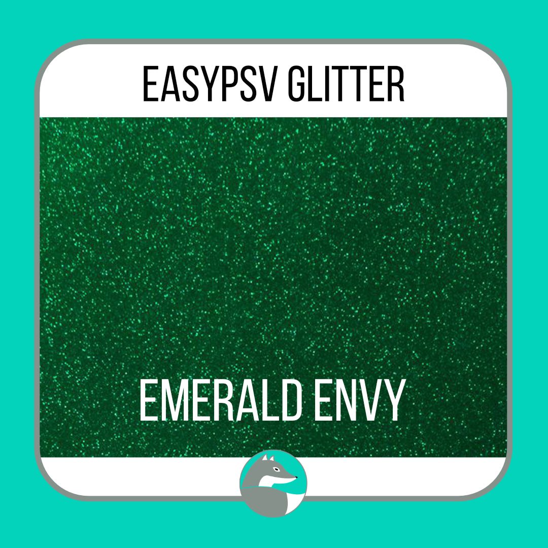 Siser EasyPSV® Glitter Vinyl  - Adhesive - Silver Fox Vinyl