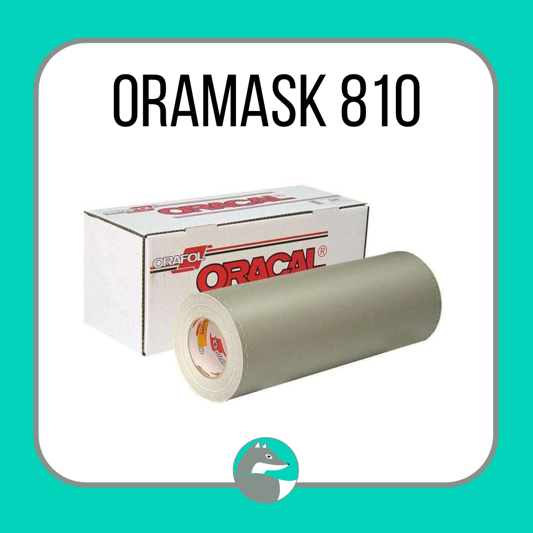 Oramask 810 paintmask stencil and Oramask 810 stencil film - The