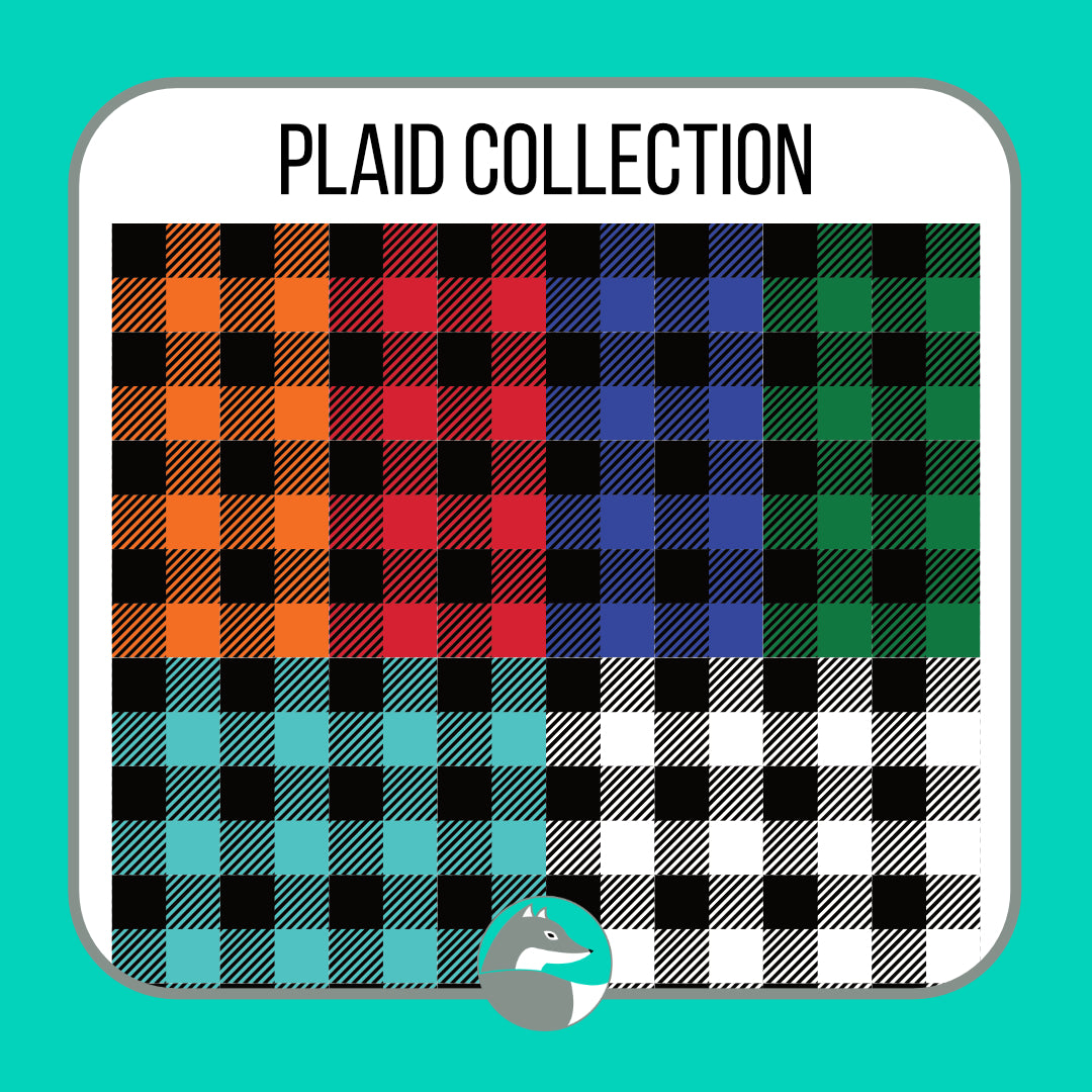 Plaid Collection - Silver Fox Vinyl