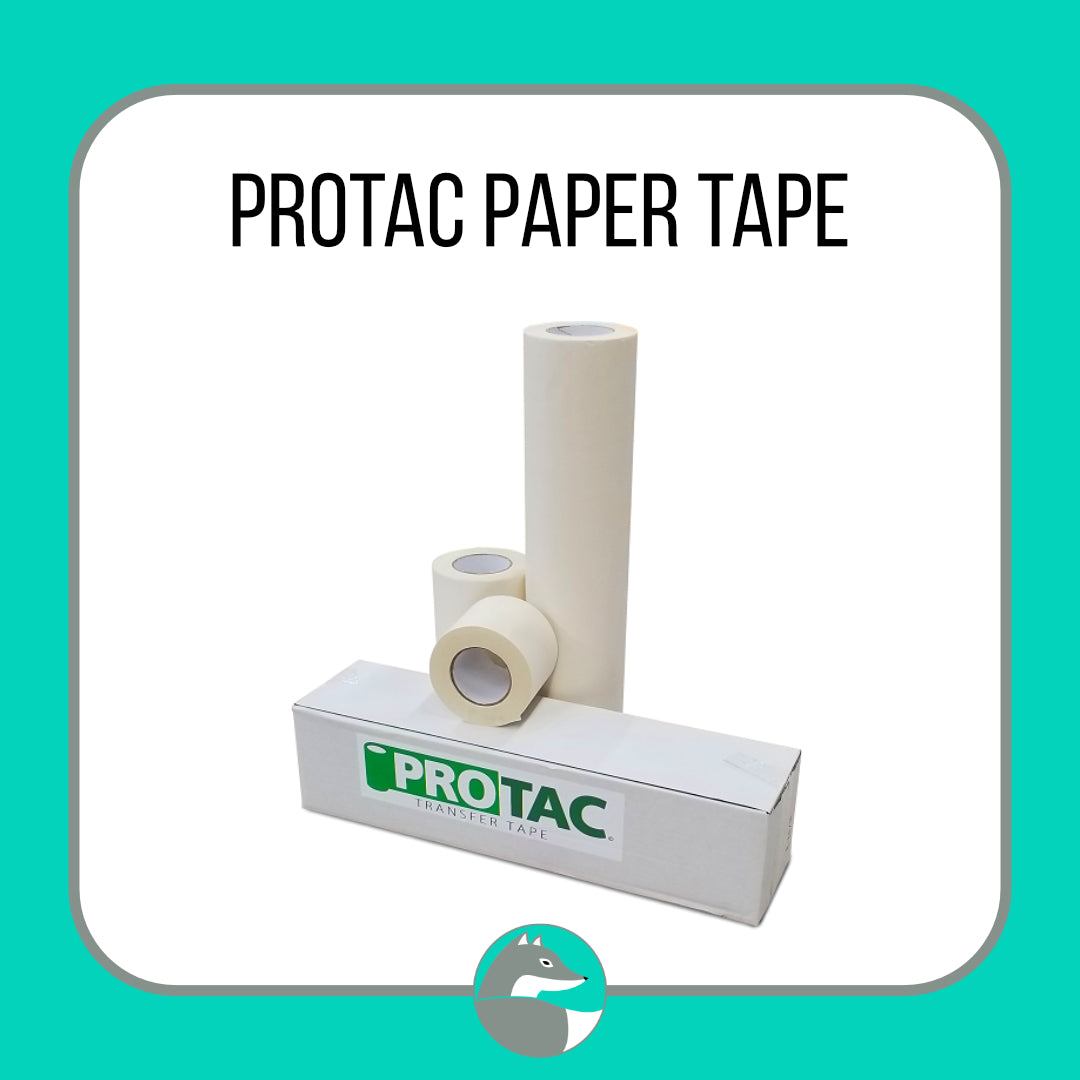 ProTac Paper Transfer Tape - Silver Fox Vinyl