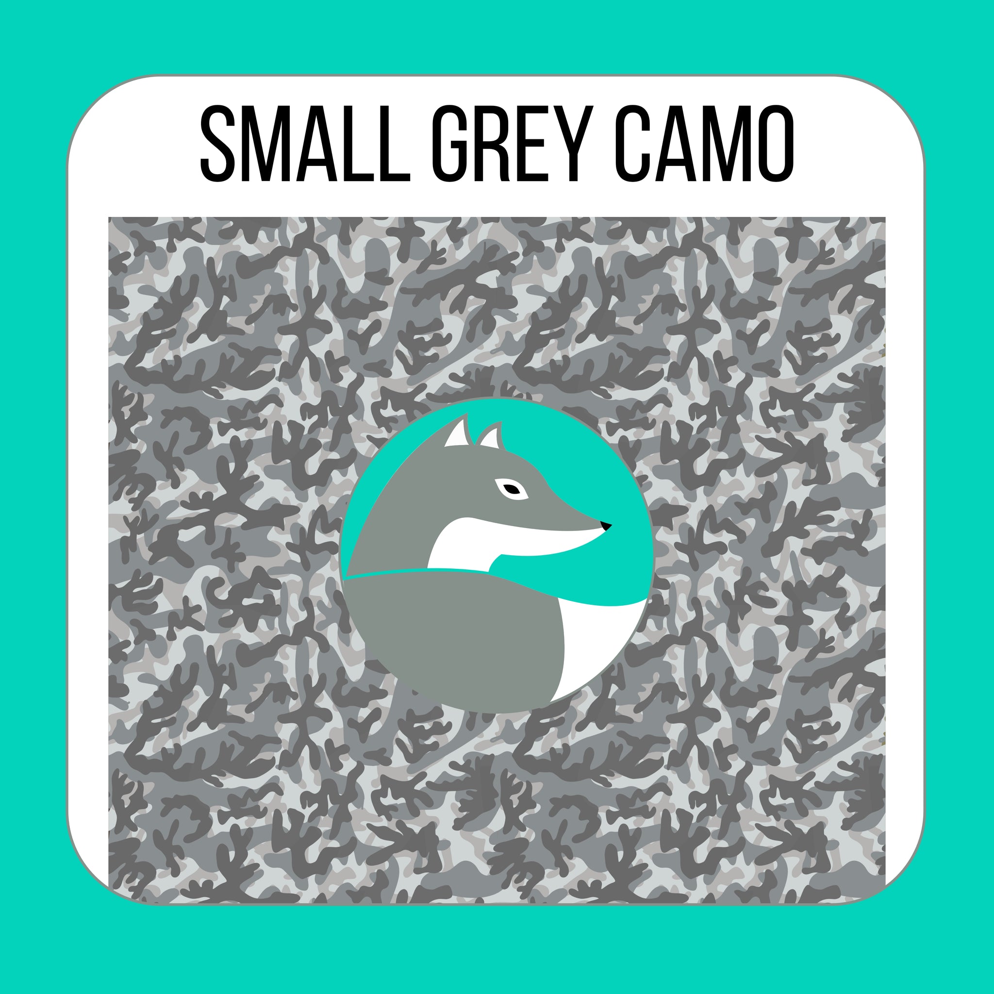 Camo Collection - Silver Fox Vinyl