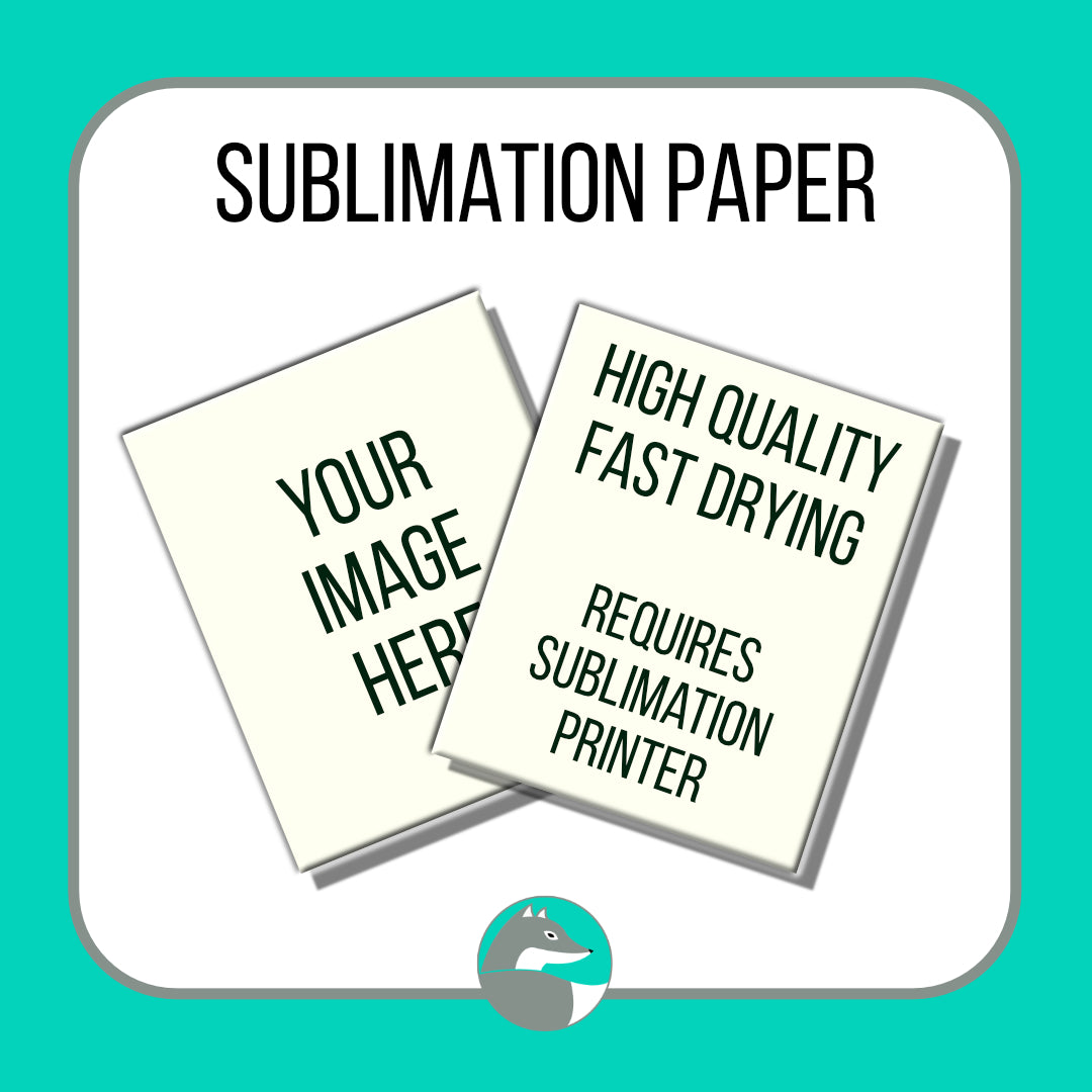 Sublimation paper - Silver Fox Vinyl