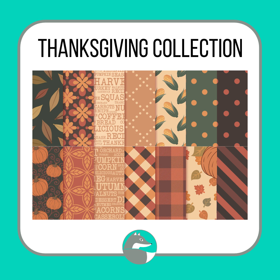 Thanksgiving Collection - Silver Fox Vinyl