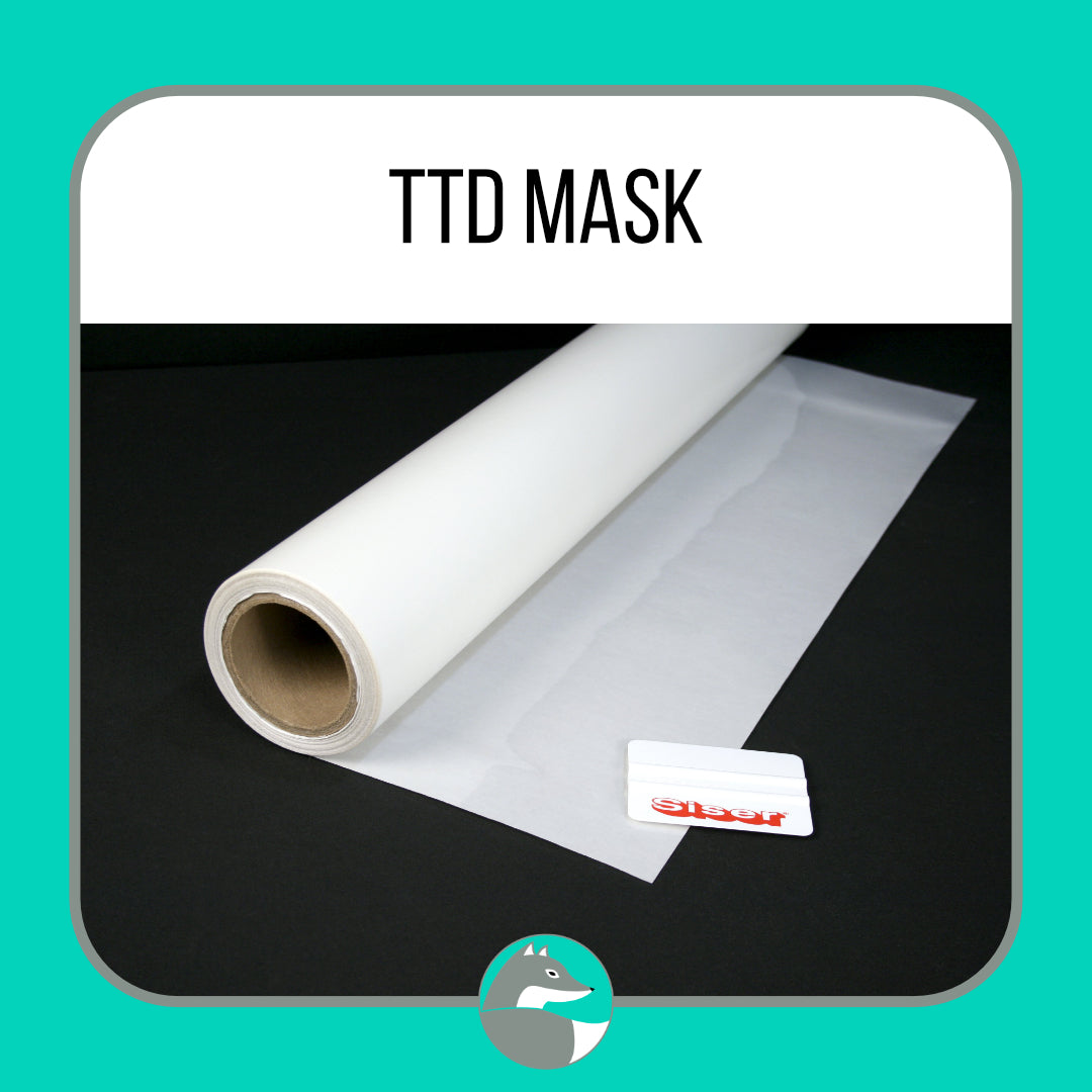 TTD High Tack Mask - Silver Fox Vinyl