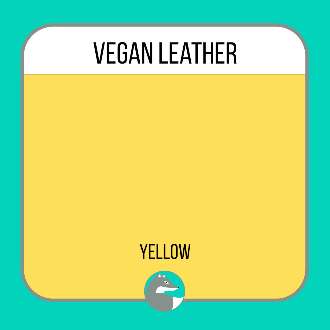 Vegan Faux Leather - SOLID Colours - Silver Fox Vinyl